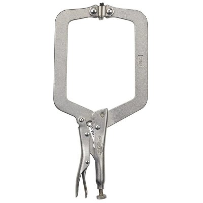 คีมล็อคปากตัว C พร้อม แป้นจับ The Original Locking C-Clamps with Swivel Pads VISE-GRIP IRWIN